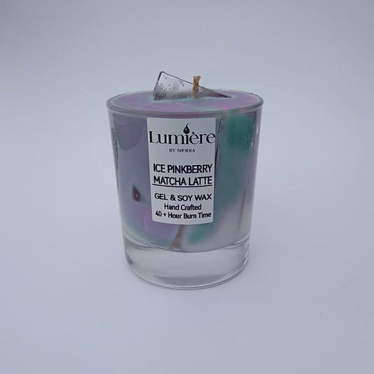 ICE PINKBERRY MATCHA LATTE