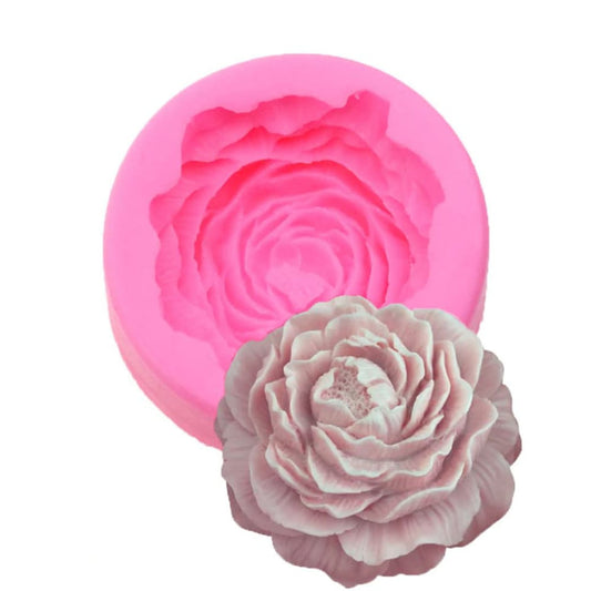 Peony Flower Silicone Mold