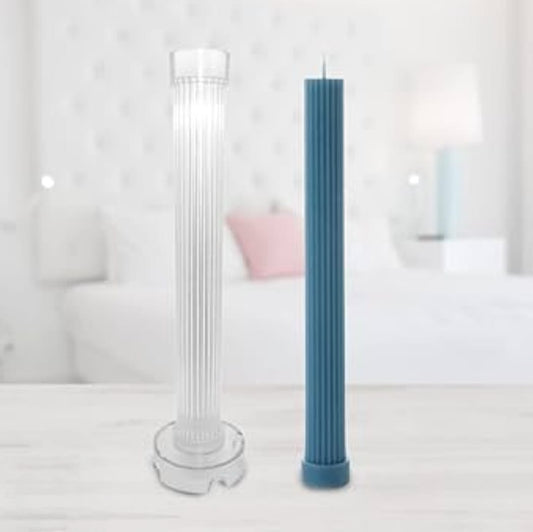 Stripped straight pillar mold